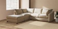 Large Open End Corner Chaise - Left Hand