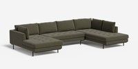 Large U-Shaped Corner Sofa