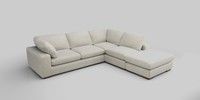 Large Open End Corner Chaise - Right Hand