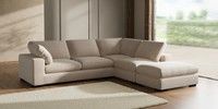 Large Open End Corner Chaise - Right Hand