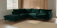 Large Open End Corner Chaise - Left Hand