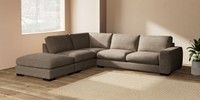 Large Open End Corner Chaise - Left Hand