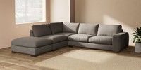 Large Open End Corner Chaise - Left Hand