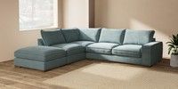 Large Open End Corner Chaise - Left Hand