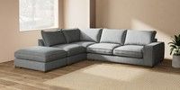 Large Open End Corner Chaise - Left Hand