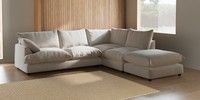Large Open End Corner Chaise - Right Hand