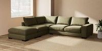 Large Open End Corner Chaise - Left Hand