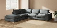 Large Open End Corner Chaise - Left Hand