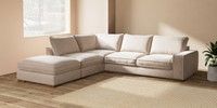 Large Open End Corner Chaise - Left Hand