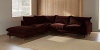 Large Open End Corner Chaise - Left Hand