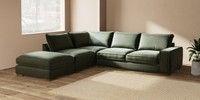Large Open End Corner Chaise - Left Hand