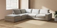 Large Open End Corner Chaise - Left Hand