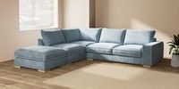 Large Open End Corner Chaise - Left Hand