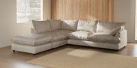 Large Open End Corner Chaise - Left Hand