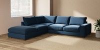 Large Open End Corner Chaise - Left Hand