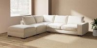 Large Open End Corner Chaise - Left Hand