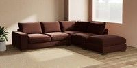 Large Open End Corner Chaise - Right Hand