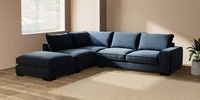 Large Open End Corner Chaise - Left Hand
