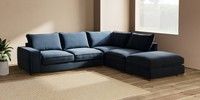Large Open End Corner Chaise - Right Hand