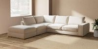 Large Open End Corner Chaise - Left Hand