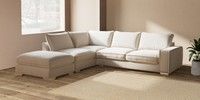 Large Open End Corner Chaise - Left Hand