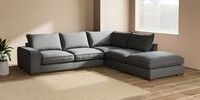 Large Open End Corner Chaise - Right Hand