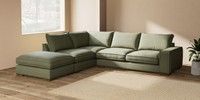Large Open End Corner Chaise - Left Hand