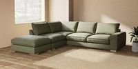 Large Open End Corner Chaise - Left Hand