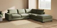 Large Open End Corner Chaise - Right Hand
