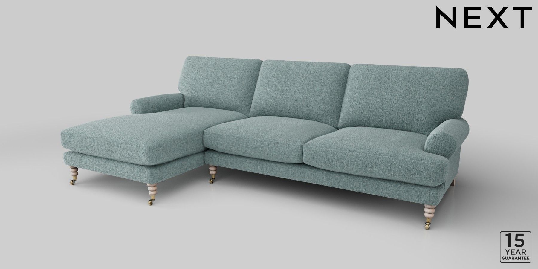 Buy Erin Deep Relaxed Sit Medium Sofa Chaise Left Hand Chunky