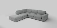 Large Open End Corner Chaise - Left Hand