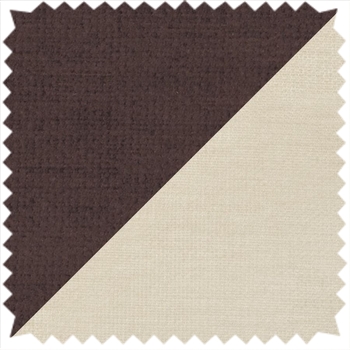Chocolate Brown and Oyster