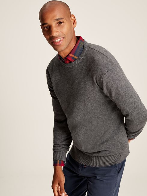 Buy Joules Jarvis Cotton Crew Neck Jumper from the Joules online shop