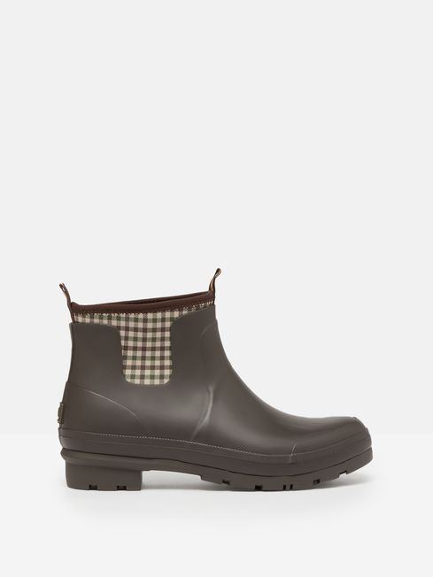 Buy Foxton Chocolate Brown Neoprene Lined Ankle Wellies from the Joules ...