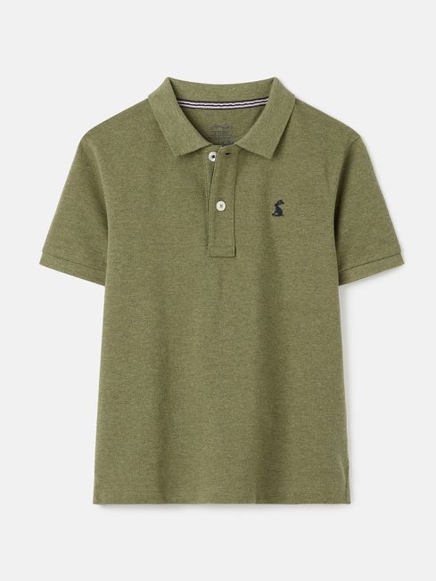 Buy Woody Marl Green Polo Shirt from the Joules online shop