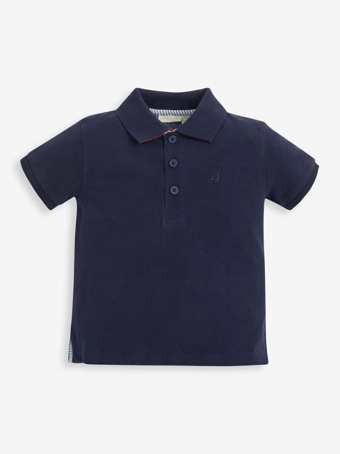 Buy Navy Blue Polo Shirt from the JoJo Maman Bébé UK online shop