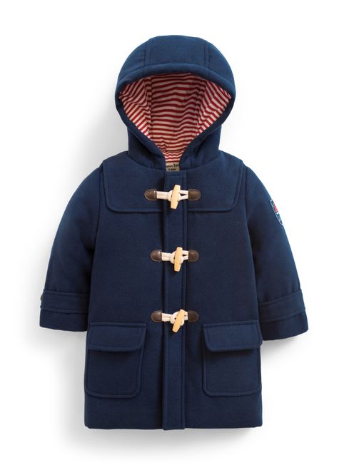 Buy Navy Duffle Coat from the JoJo Maman Bébé UK online shop
