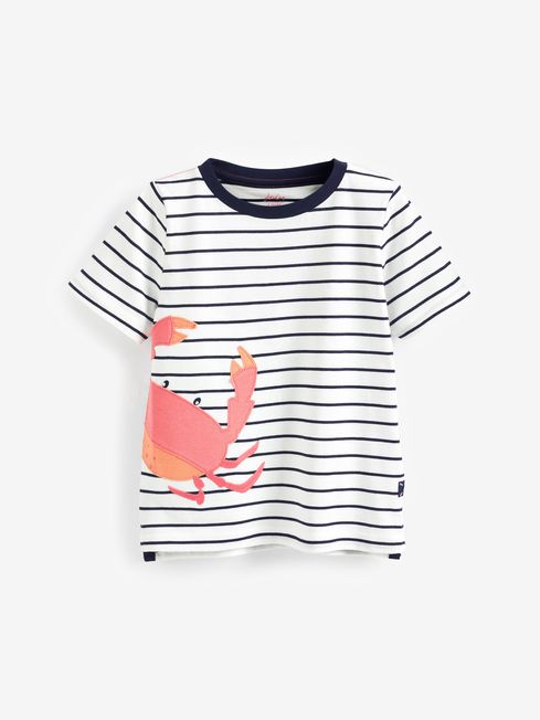 Buy Archie Blue Short Sleeve T-Shirt from the Joules online shop