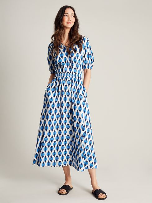Buy Joules Blue Rochelle Dress from the Joules online shop