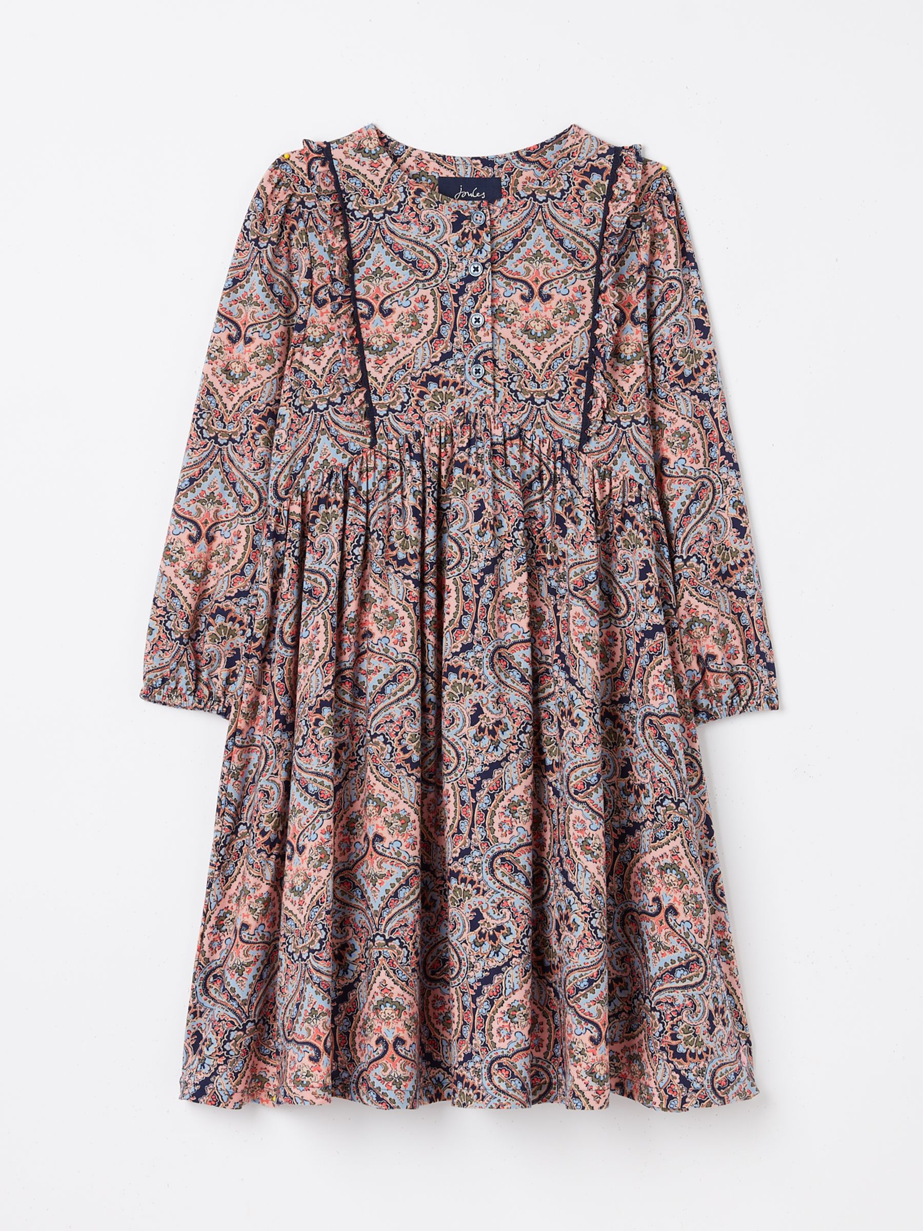 Buy Bekah Multi Paisley Print Dress from the Joules online shop