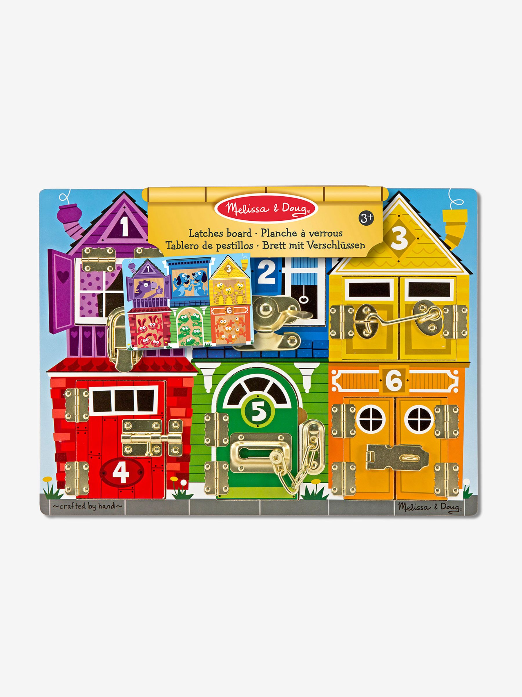 Buy Melissa & Doug Locks & Latches Board from the JoJo Maman Bébé UK