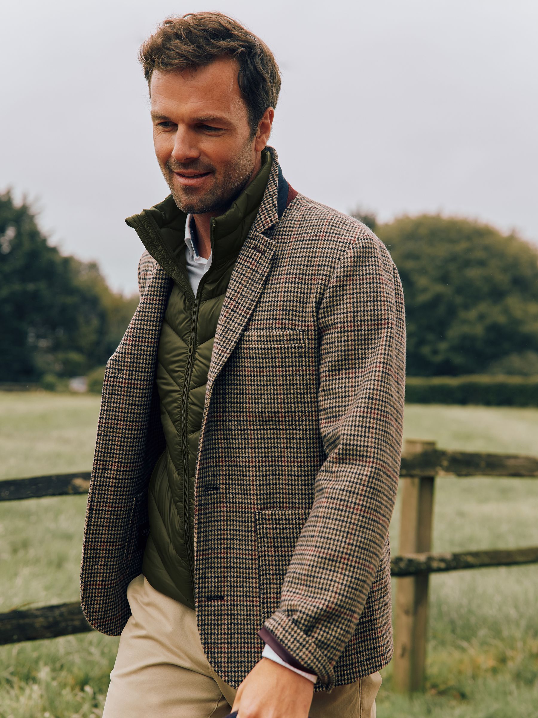 Buy Marriott Brown Tweed Blazer from the Joules online shop