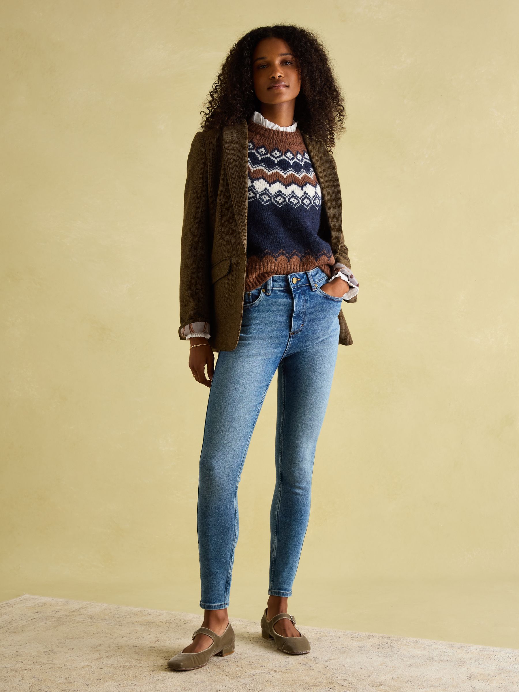 Buy Mid Blue Jeans from the Joules online shop