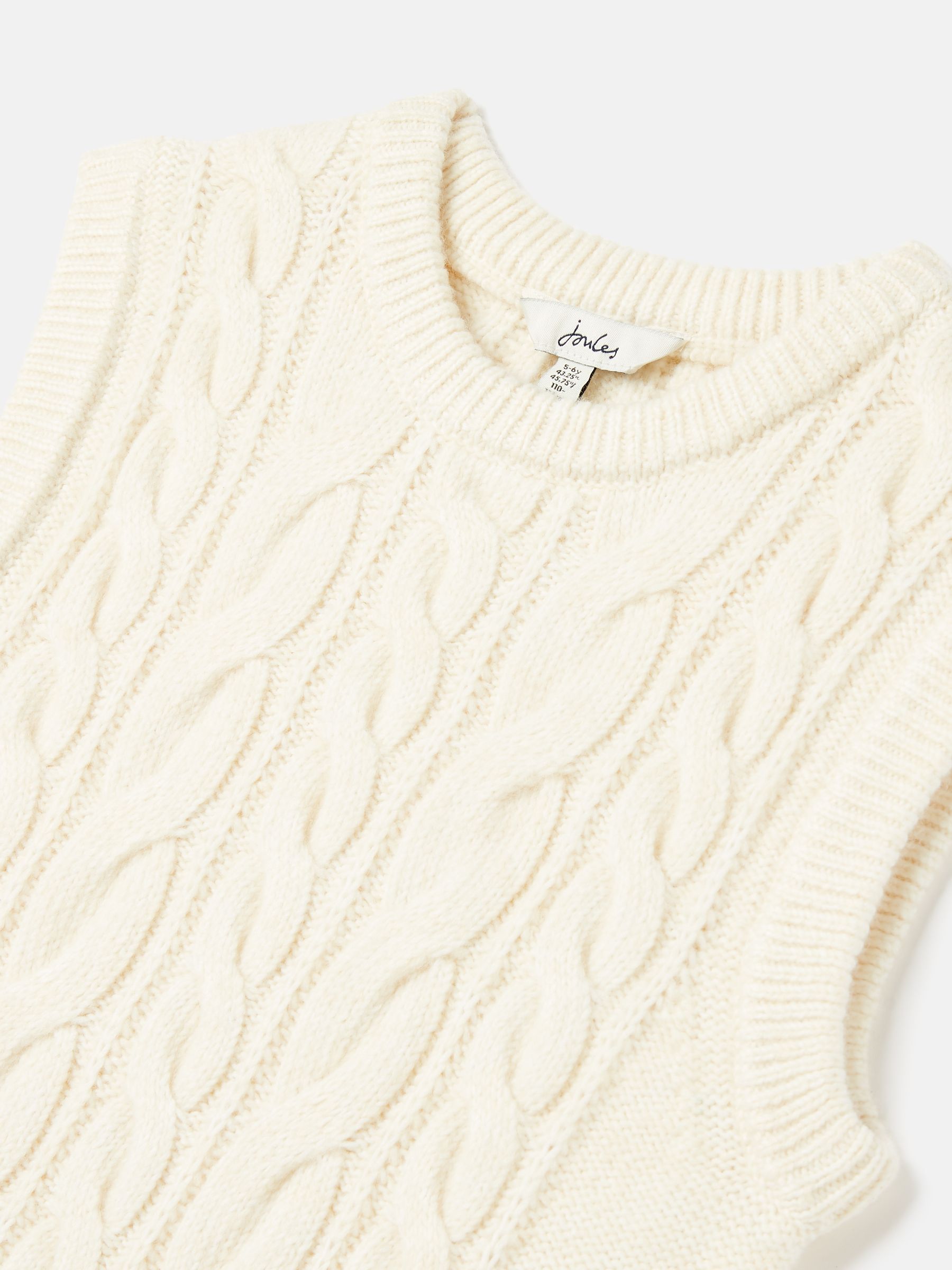 Buy Millie Cream Knitted Jumper from the Joules online shop