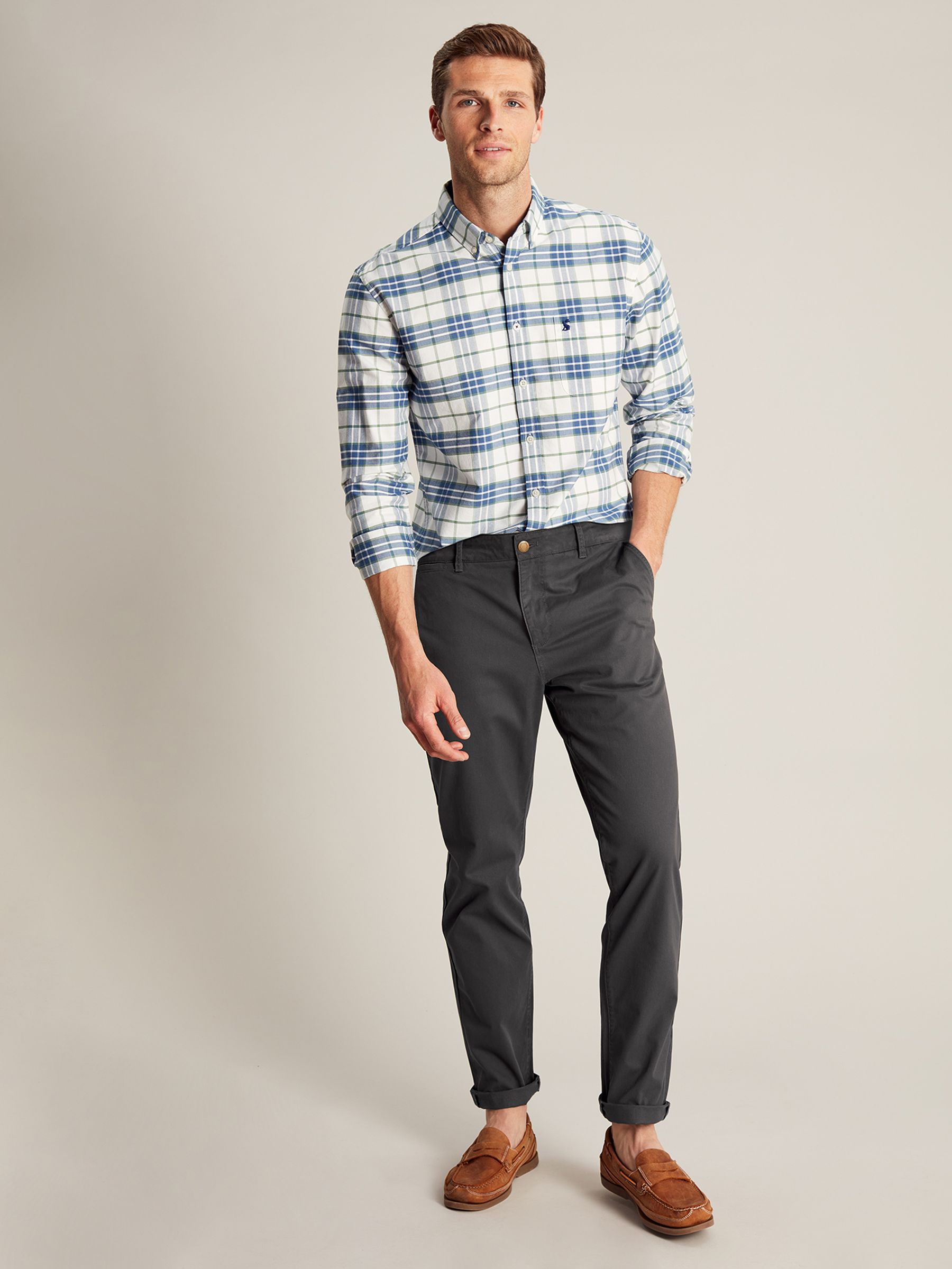 Buy Grey Chinos Trousers from the Joules online shop