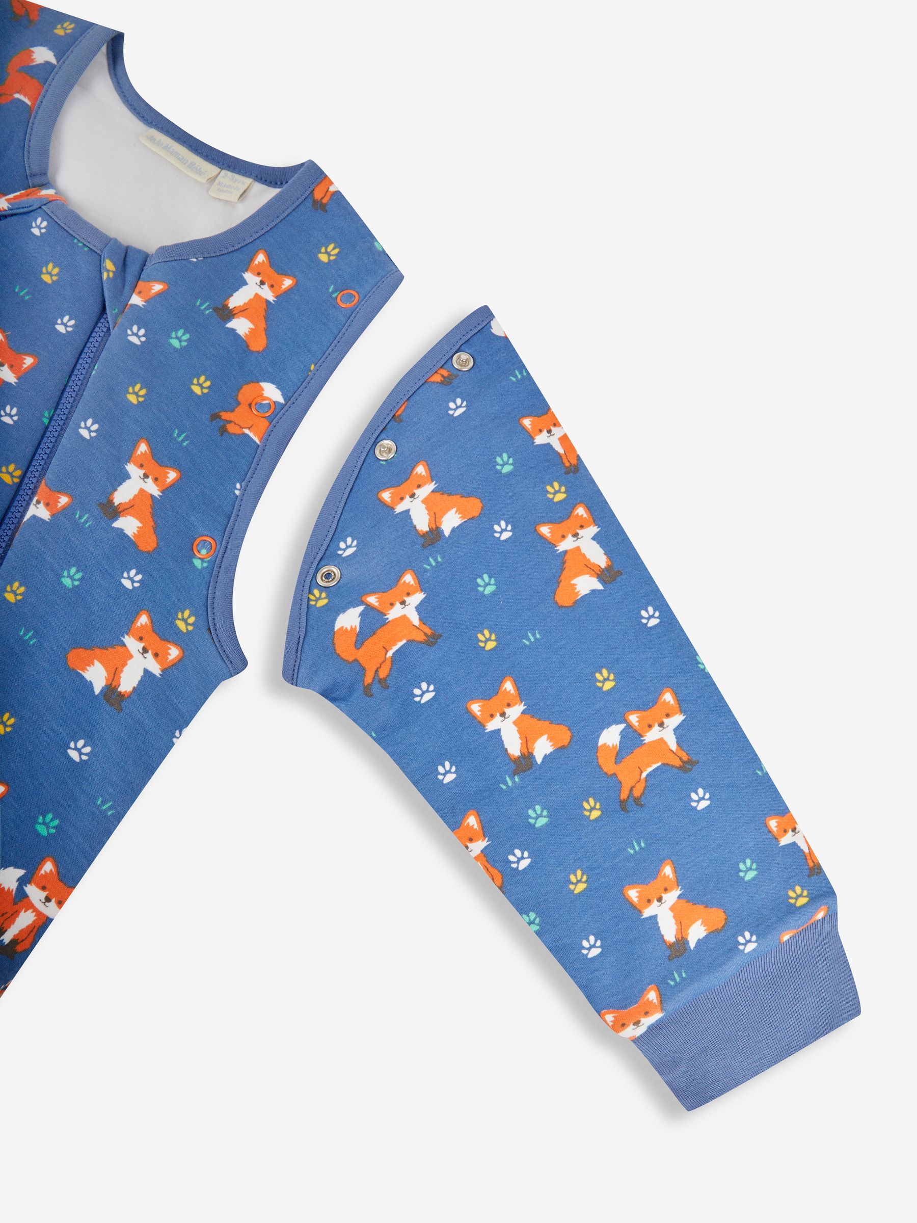 Buy Blue Fox 2.5 Tog Sleep Snuggler from the JoJo Maman Bébé UK online shop