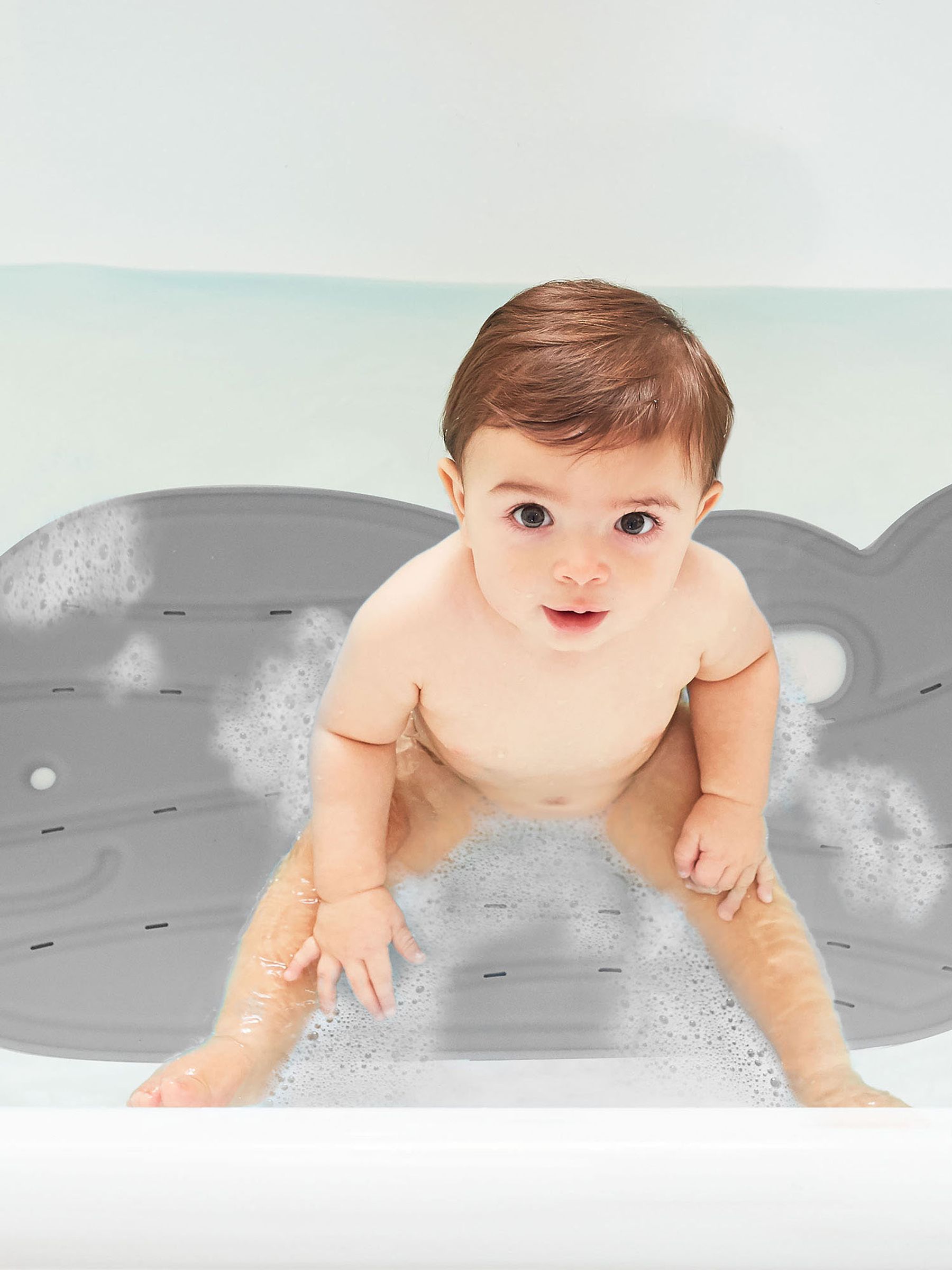 Buy Skip Hop Moby Bath Mat Grey from the JoJo Maman Bébé UK online shop