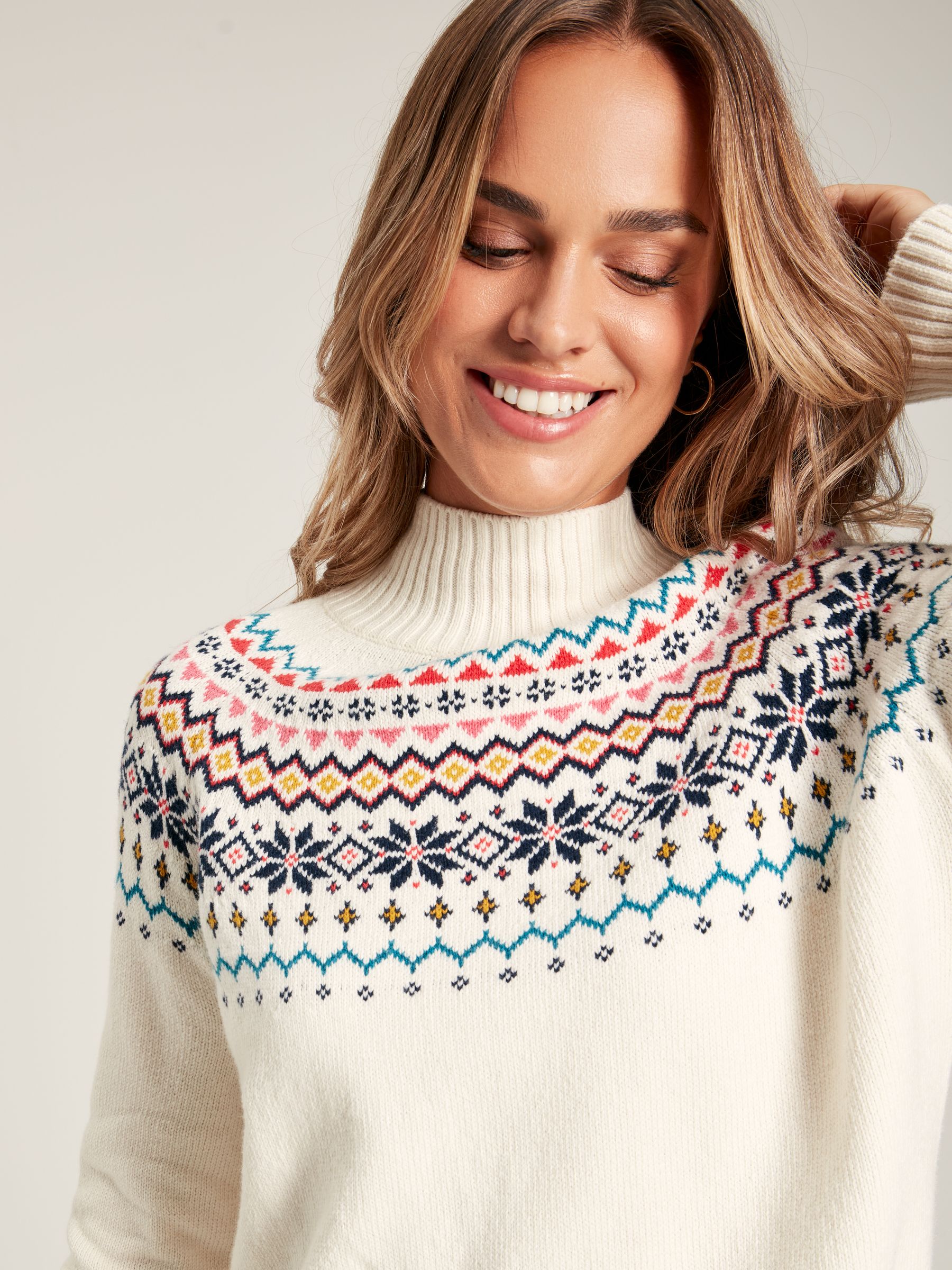 Buy Joules Alba Fair Isle Jumper from the Joules online shop