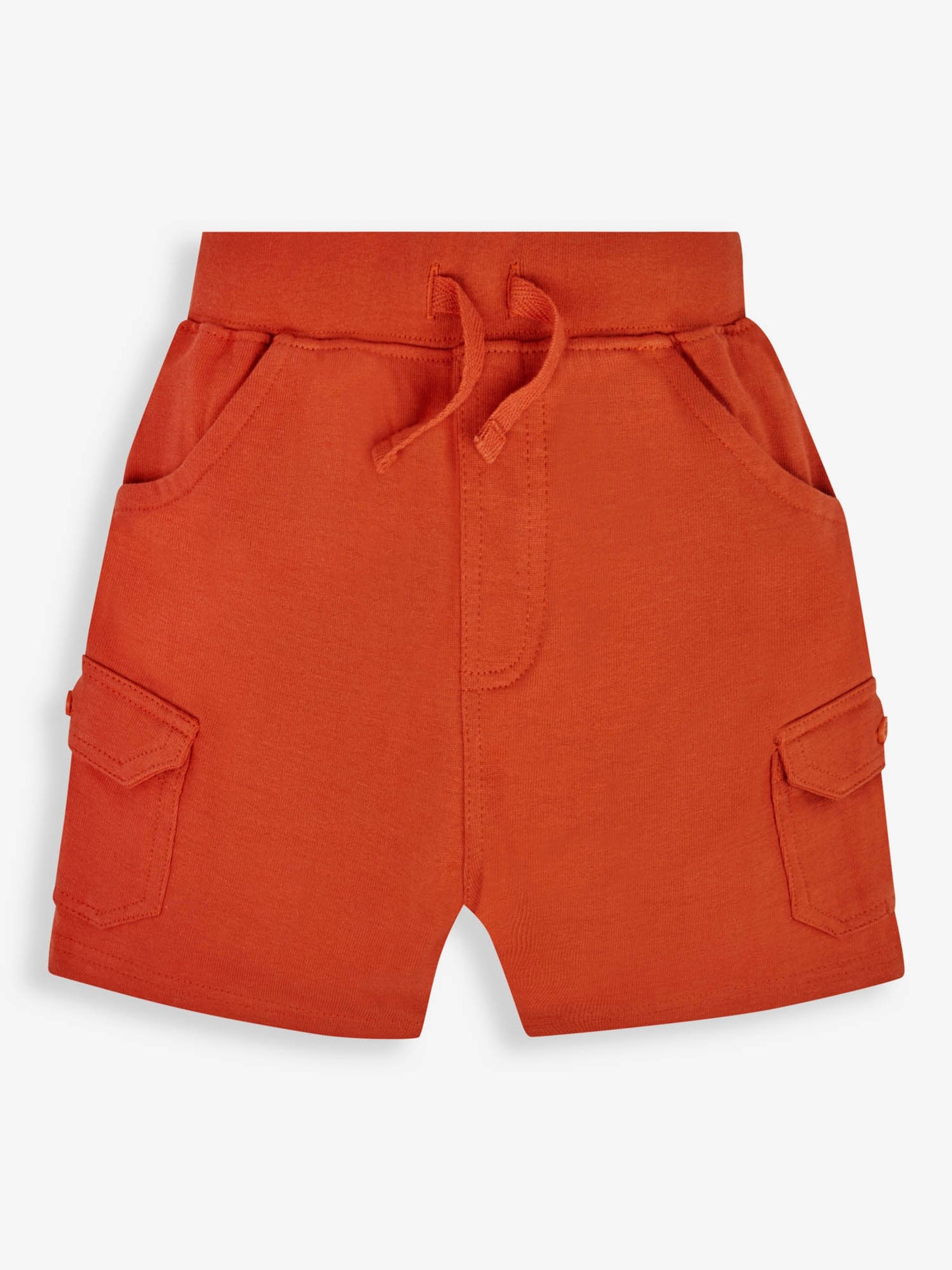 Buy Rust 2-Pack Jersey Cargo Shorts from the JoJo Maman Bébé UK online shop