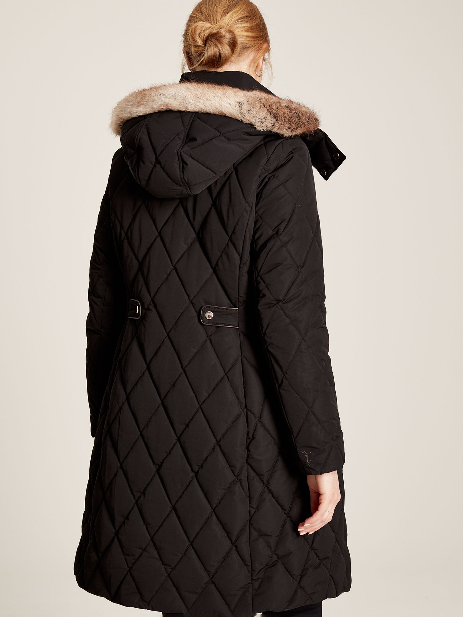 Buy Uppingham Black Diamond Quilted Trail Jacket from the Joules online ...